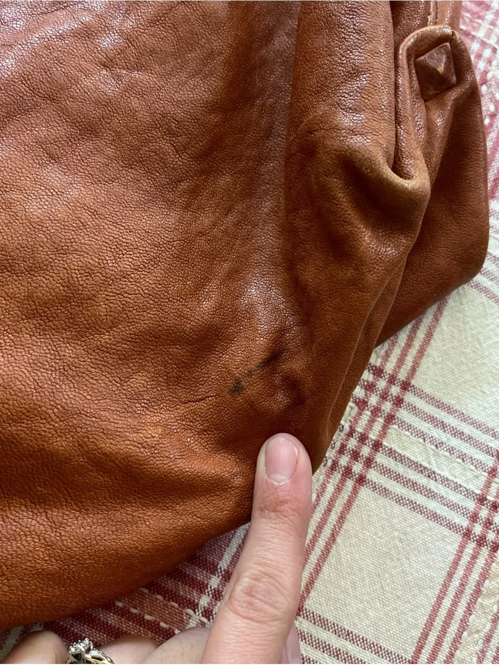 Vintage Lucky Brand 90s Crescent Slouch Hobo Leather Shoulder Bag 🍀